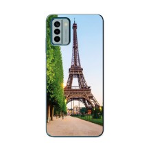 Чохол Ейфелева Вежа Nokia G22 - (AlphaPrint) (Дорога до Парижу)