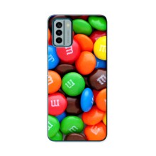 Чохол з зображенням смачної їжі для Nokia G22 (Різнокольорові M&M'S)