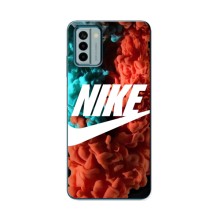 Чохол для Nokia G22 - з принтом Найк (AlphaPrint) (Димчастий найк)