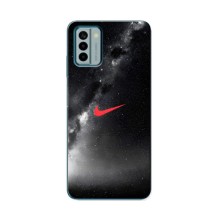 Чохол для Nokia G22 - з принтом Найк (AlphaPrint) (Найк червоний)