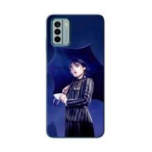 Силиконовый чехол с картинкой для Nokia G22 – Венсдей