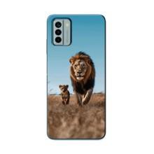 Чехол Король лев на Нокиа Джи 22 – Мусафа и Симба