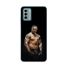Чехол с картинкой Александр Усик для Nokia G22 – Усик на черном