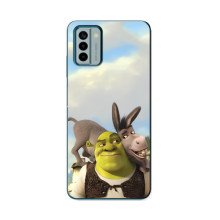 Чохол з мультфільмом Шрек на Nokia G22 – Шрек і осел