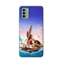 Чехол с мультфильмом Моана Nokia G22 – Моана и Мауи