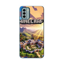 Чохол з картинками Майнкрафт для Нокіа G22 – Minecraft
