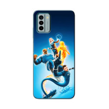 Чехол с принтом Фантастическая четверка для Nokia G22 – Фантастическая четверка