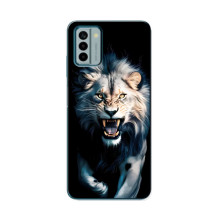 Чехол с картинкой «Хищники» для Nokia G22 – Лев