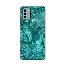 Мраморний чехол на Nokia G22 (VPrint) (Зелений мрамор)