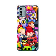 Силіконовый Чохол на Nokia G22 з картинкою Brawl Stars – Персонажі