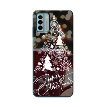 Різдвяні Чохли для Nokia G22 (VPrint) (Ялинка яскрава)