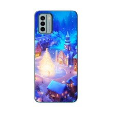 Різдвяні Чохли для Nokia G22 (VPrint) (Різдвяне місто)