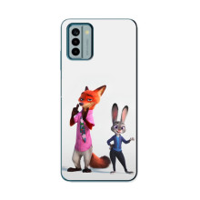 Силіконовий чохол з принтом Зоотрополіс для Nokia G22 – Джуді і Нік