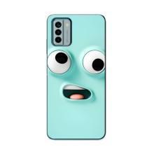 Чохли (ТПУ) (смішні стікери) для Nokia G22 – мордочка