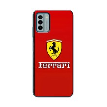 Силіконовий бампер з картинкою машини на Nokia G22 (Ferrari Logo)