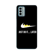 Силиконовый Чехол на Nokia G22 с картинкой Nike – Later