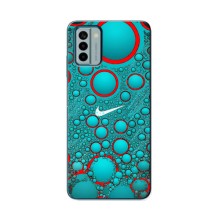 Силиконовый Чехол на Nokia G22 с картинкой Nike – Найк зеленый