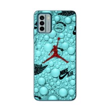 Силіконовый Чохол Nike Air Jordan на Нокіа Джи 22 – Джордан Найк