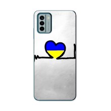 Силіконовий Чохол  на Nokia G22 (Я-Україна) – Українська кардіограма