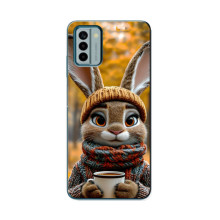 Друкований чохол 'Звірята з кавою' для Nokia G22