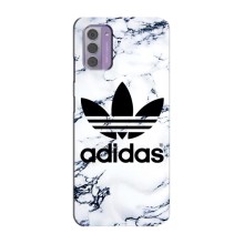 Чохли Адидас для Nokia G42 (AlphaPrint) (Адідас на мраморі)