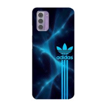 Чохли Адидас для Nokia G42 (AlphaPrint) (Синій Адідас)