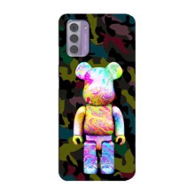 Чехлы для Nokia G42 - Bearbrick Louis Vuitton (PREMIUMPrint) (Яркий Bearbrick)