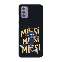 Чехлы для Nokia G42 (Leo чемпион) (AlphaPrint) (Messi ПСЖ)