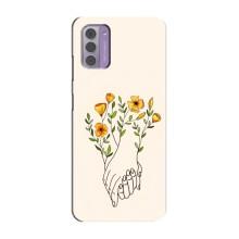 Чехлы для любимой на Нокіа G42 (VPrint) (Руки любві)