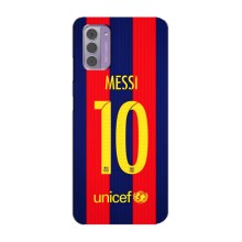 Чехлы Месси для Nokia G42 (AlphaPrint) (Messi Barca 10)