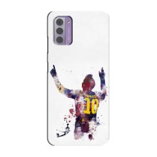 Чехлы Месси для Nokia G42 (AlphaPrint) (Messi Barca)