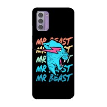 Чехлы Мистер Бист для Нокиа G42 (logo Mr beast)