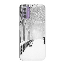 Чехлы на Новый Год Nokia G42 – Снегом замело