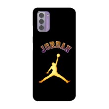 Чохли для Nokia G42 - з картинкою JORDAN (AlphaPrint) (Jordan Gold)