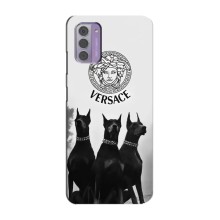 Чехлы VERSACE для Нокиа G42 (PREMIUMPrint) (Доберман Версаче)