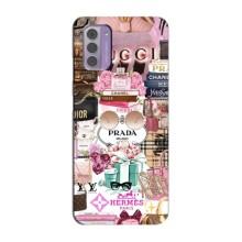 Чехол (Dior, Prada, YSL, Chanel) для Nokia G42 – Бренды