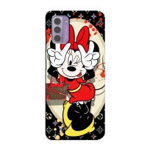 Чехол Disney Mouse Nokia G42 (PREMIUMPrint) (Минни peace)