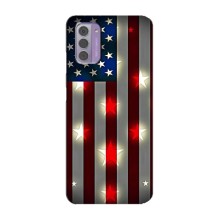 Чехол Флаг USA для Nokia G42 (Флаг США 2)