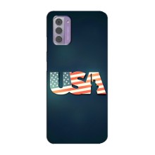 Чохол Прапор USA для Nokia G42 (USA)