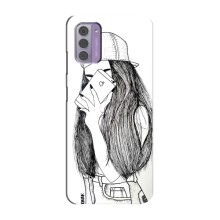 Чехол с печатью для Nokia G42 - (Мода) (AlphaPrint) – Фото девочки