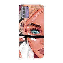 Чехол с печатью для Nokia G42 - (Мода) (AlphaPrint) – Макияж