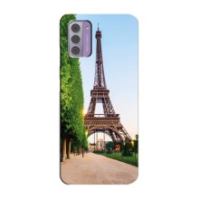 Чохол Ейфелева Вежа Nokia G42 - (AlphaPrint) (Дорога до Парижу)