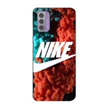 Чохол для Nokia G42 - з принтом Найк (AlphaPrint) (Димчастий найк)