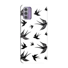 Чохол з пташками на Nokia G42 (VPrint) (Ластівки)