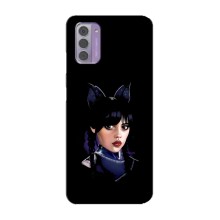 Чохли Венсдей на Nokia G42 Уенсдей (AlphaPrint) (серйозна Венздей)