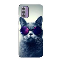 Чехол с милыми котиками на Нокиа G42 – Стильный кот
