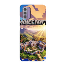 Чохол з картинками Майнкрафт для Нокіа G42 – Minecraft