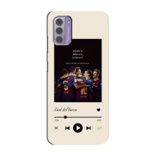 Чехол с картинкой ФК Барселона на Нокиа G42 (Игроки Берселоны)