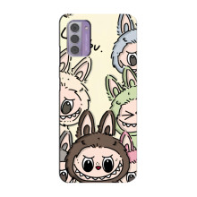 Чехол с Лабубу на Nokia G42 – Коллаж Лабубу
