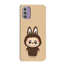 Чехол с Лабубу на Nokia G42 – Коричневый Лабубу